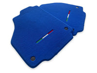 Floor Mats For Ferrari 458 GT2 2012-2015 Blue Autowin Brand Italian Edition