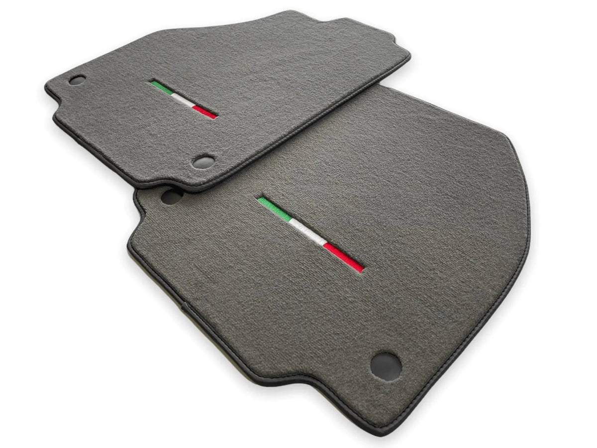 Floor Mats For Ferrari 458 GT2 2012-2015 Gray Autowin Brand Italian Edition