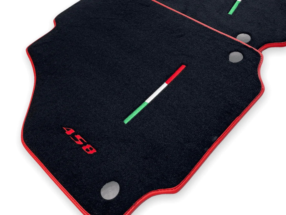 Floor Mats For Ferrari 458 GT2 (2012-2015) Italian Edition - AutoWin