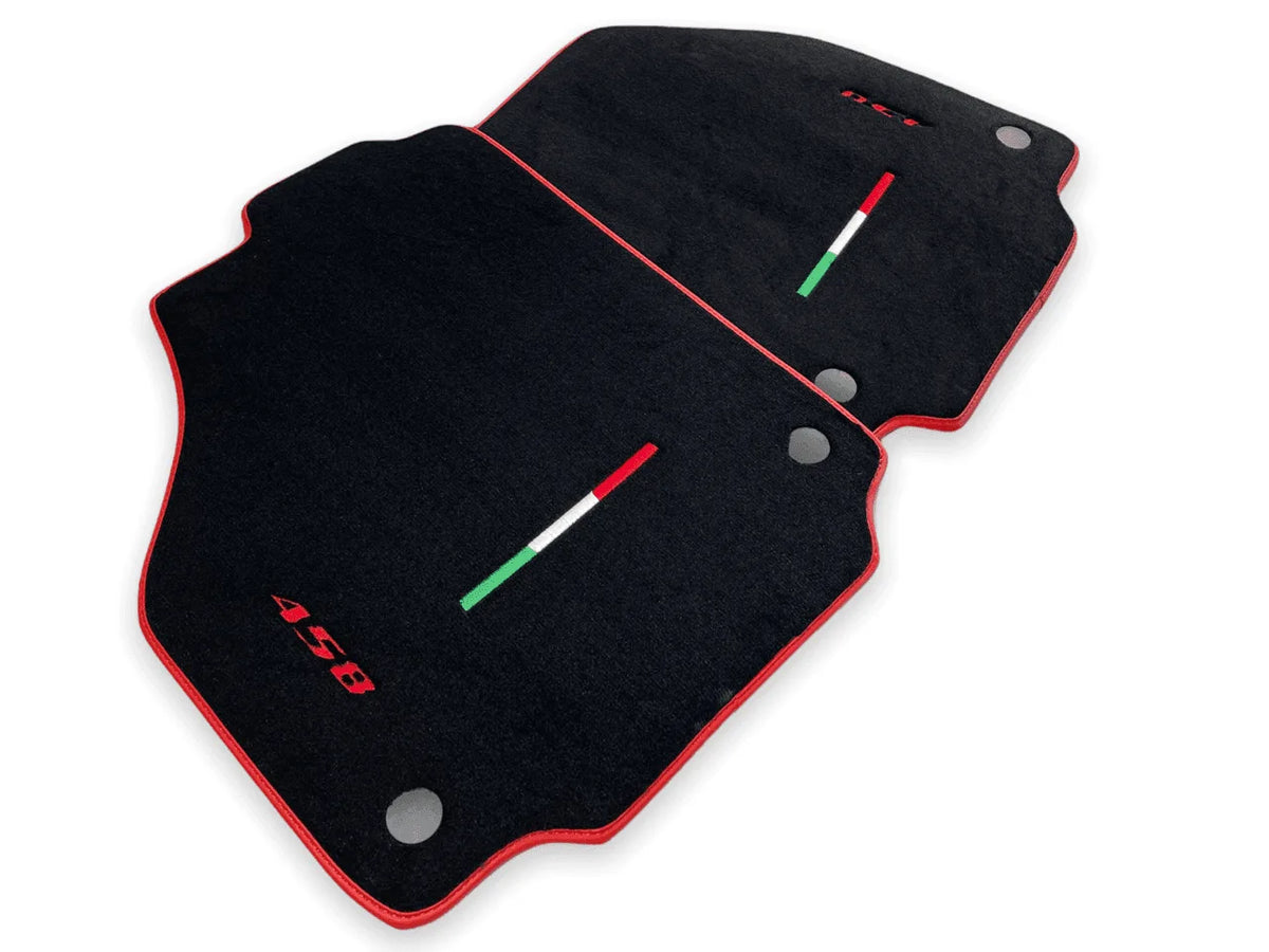 Floor Mats For Ferrari 458 GT2 (2012-2015) Italian Edition - AutoWin