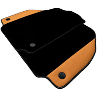 Floor Mats for Ferrari 458 GT2 (2012-2015) with Beige Tradizione Nappa Leather