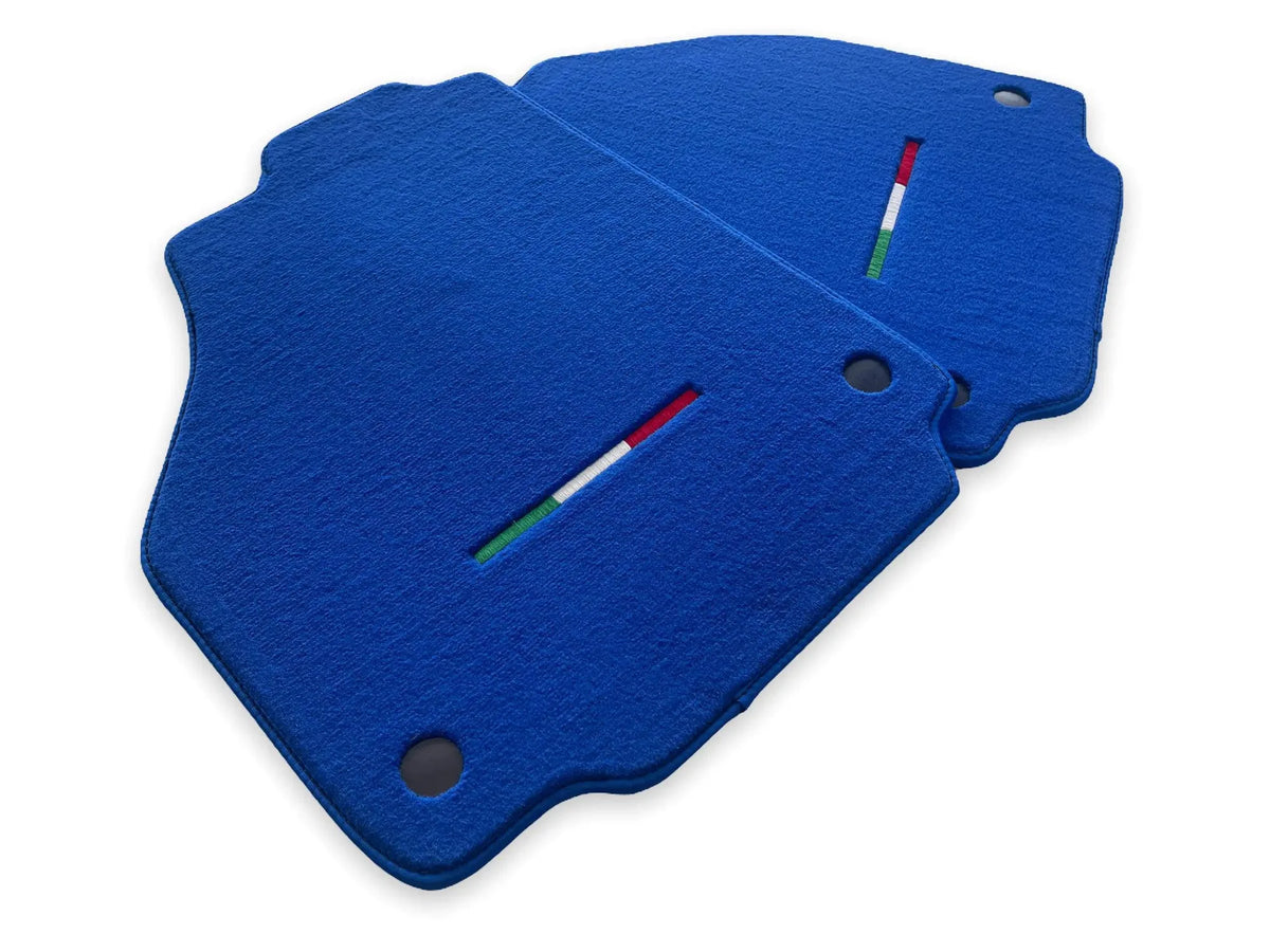 Floor Mats For Ferrari 458 Italia 2009-2015 Blue Autowin Brand Italian Edition - AutoWin