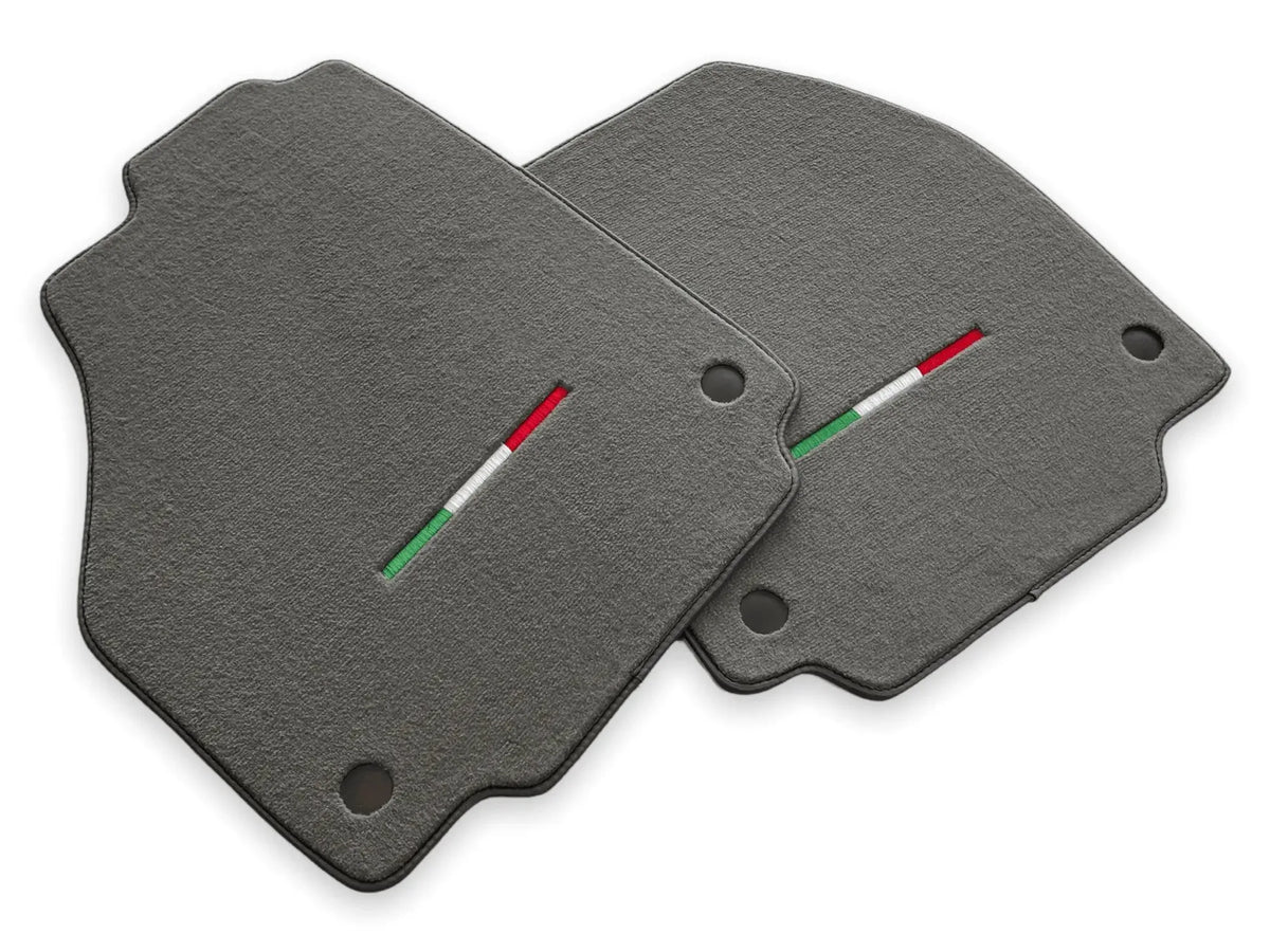 Floor Mats For Ferrari 458 Italia 2009-2015 Gray Autowin Brand Italian Edition - AutoWin
