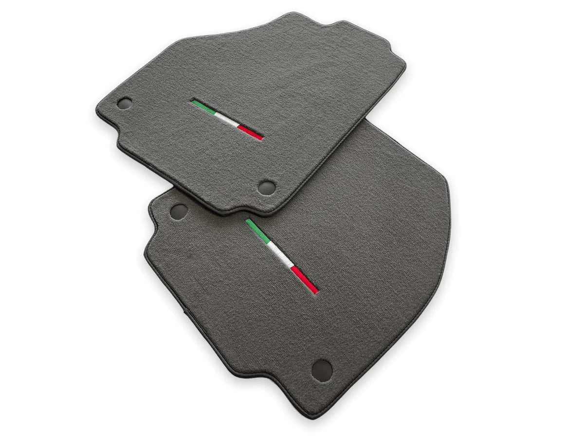 Floor Mats For Ferrari 458 Italia 2009-2015 Gray Autowin Brand Italian Edition - AutoWin