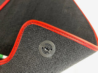 Floor Mats For Ferrari 458 Italia (2009-2015) Red Trim - AutoWin