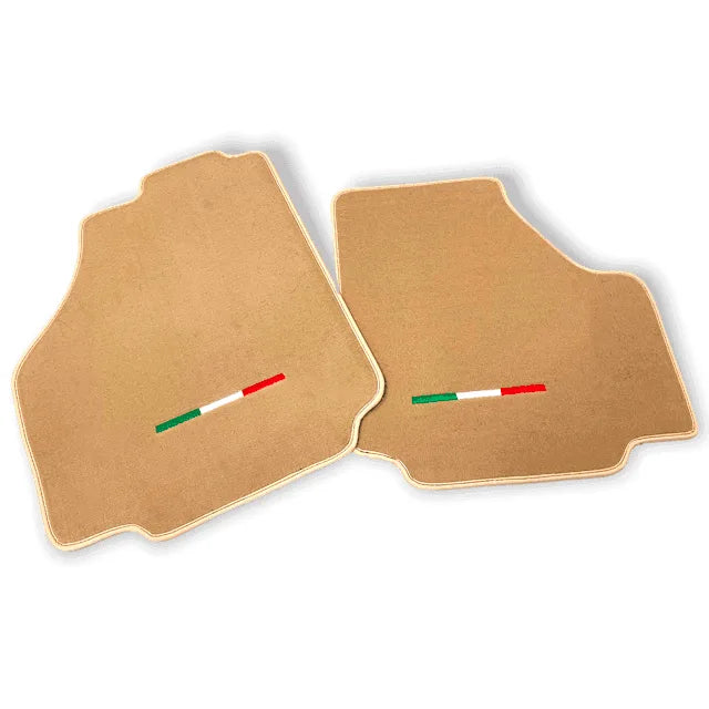 Floor Mats For Ferrari 458 Speciale (2012-2015) Beige Autowin Brand Italian Edition
