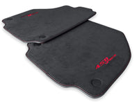 Floor Mats For Ferrari 458 Spider 2012-2015 Alcantara Leather - AutoWin