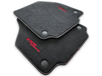 Floor Mats For Ferrari 458 Spider 2012-2015 Alcantara Leather - AutoWin