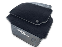 Floor Mats For Ferrari 458 Spider 2012-2015 Carbon Leather - AutoWin