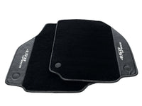Floor Mats For Ferrari 458 Spider 2012-2015 Carbon Leather - AutoWin