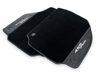 Floor Mats For Ferrari 458 Spider 2012-2015 Carbon Leather - AutoWin