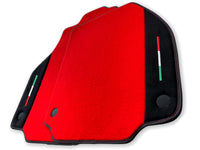 Floor Mats For Ferrari 458 Spider 2012-2015 Red Carpet And Alcantara Leather