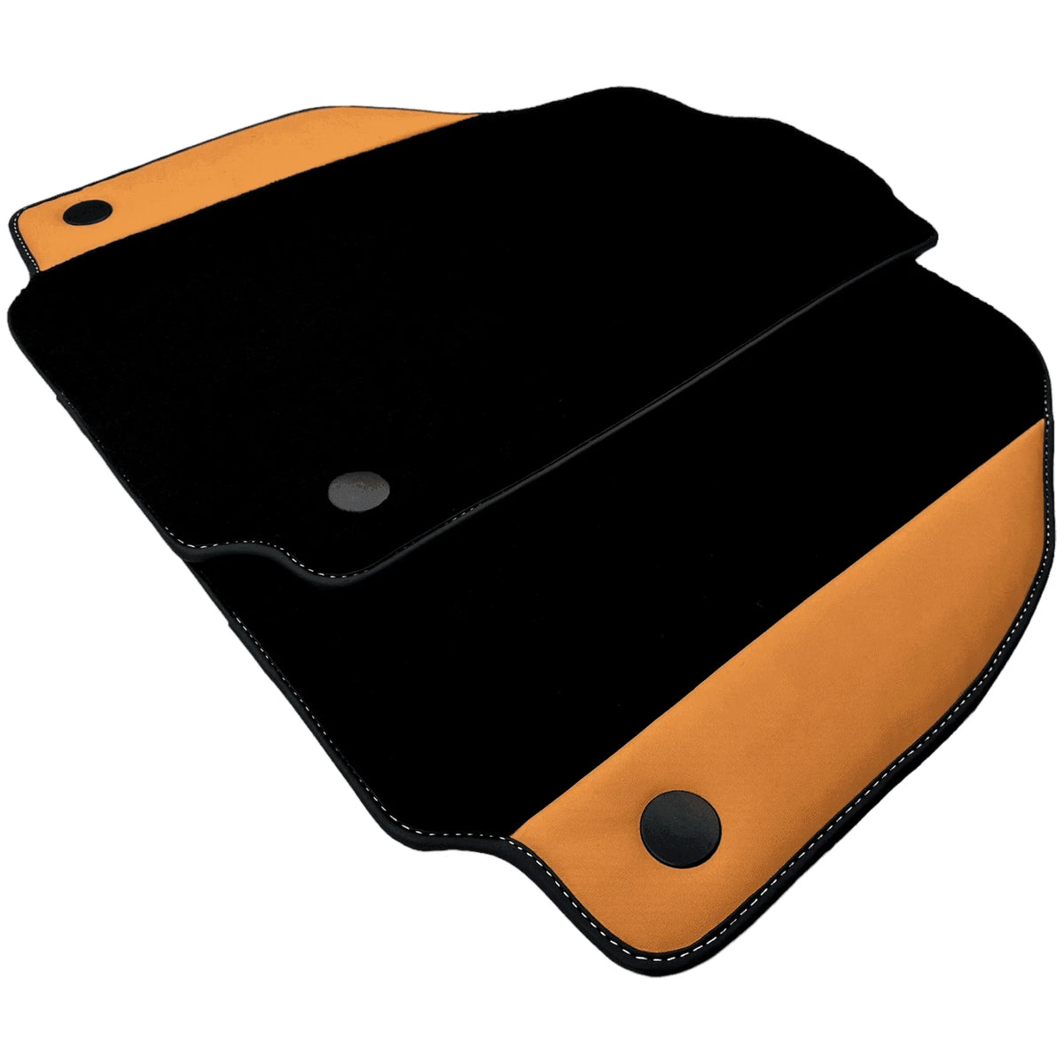 Floor Mats for Ferrari 458 Spider (2012-2015) with Beige Tradizione Nappa Leather