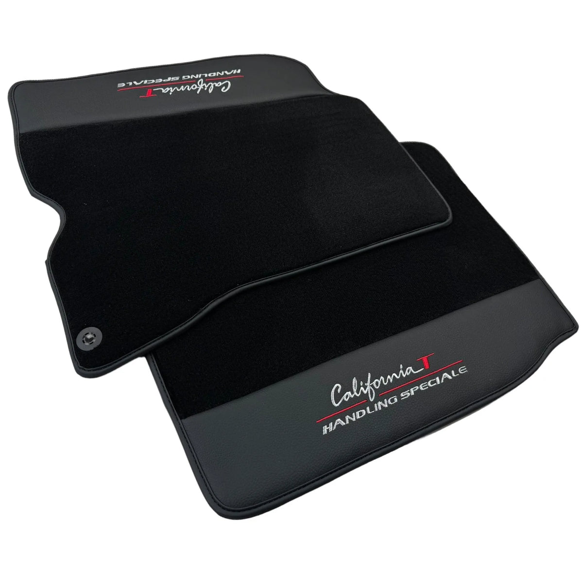 Floor Mats for Ferrari California T (2015-2018) with Leather | Handling Speciale - AutoWin