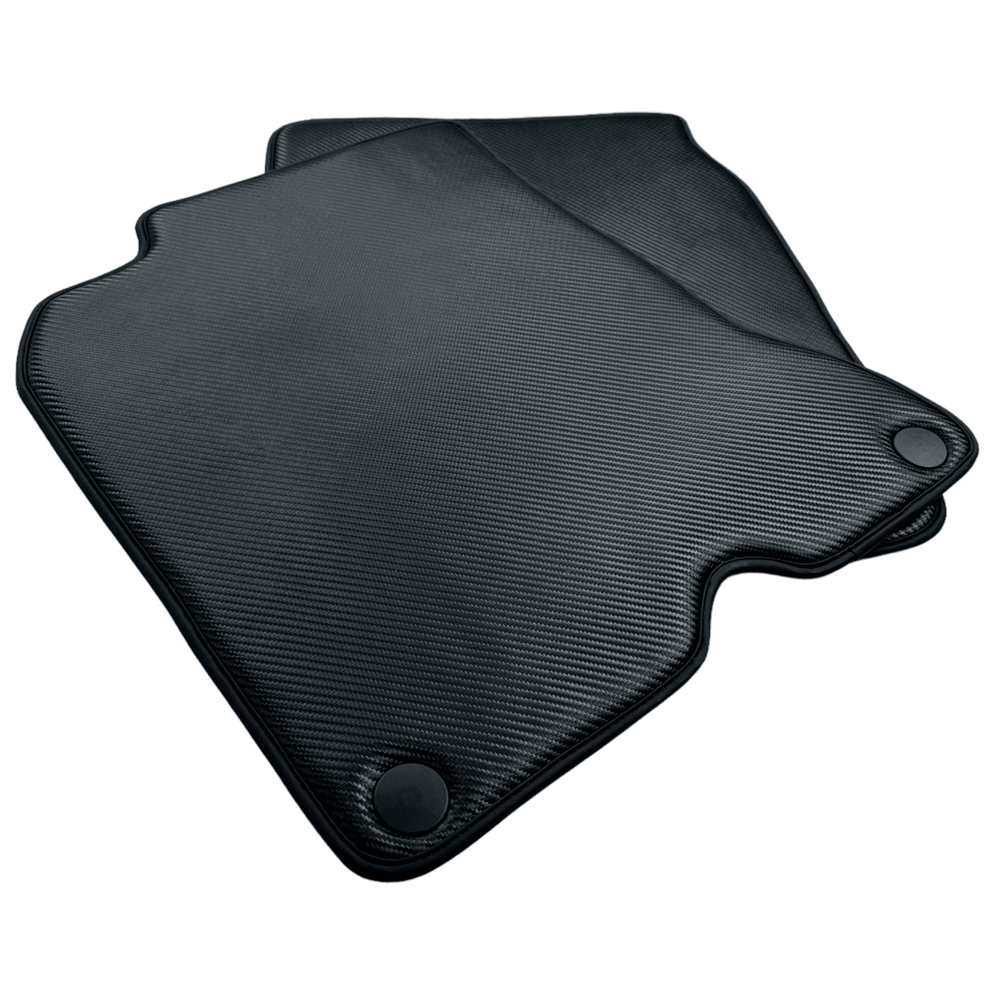 Floor Mats For Ferrari California T (2015-2018) Carbon Fiber Leather - AutoWin