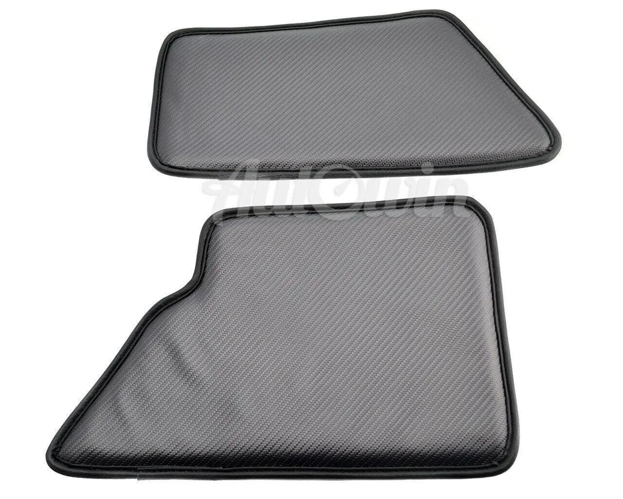 Floor Mats For Ferrari F430 2004-2009 Carbon & Alcantara Leather - AutoWin