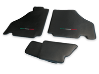 Floor Mats For Ferrari F430 2004-2009 Carbon Fiber Leather - AutoWin