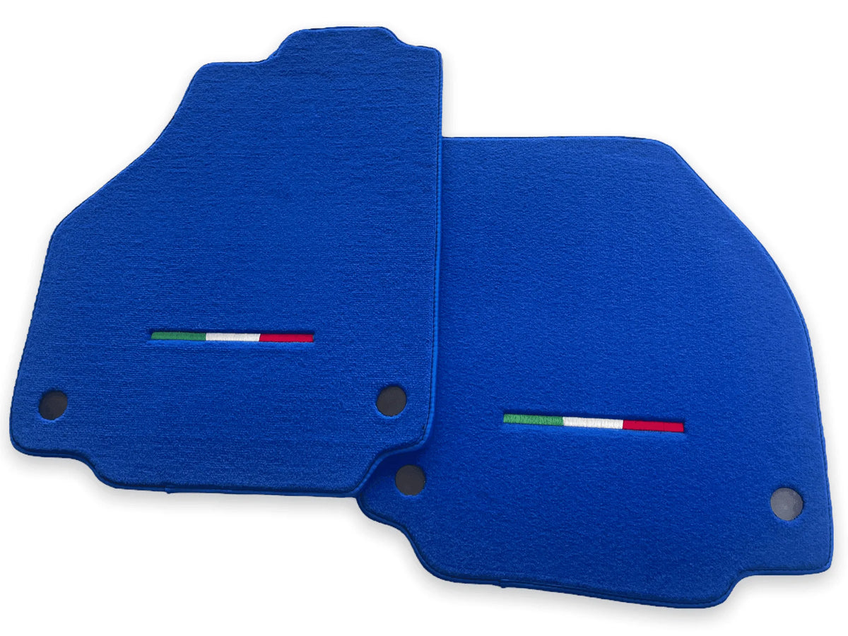 Floor Mats For Ferrari F8 Spider 2019-2022 Blue Italian Edition