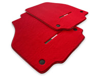 Floor Mats For Ferrari F8 Spider 2019-2022 Red Italian Edition