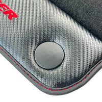 Floor Mats for Ferrari F8 Spider (2019-2022) with Carbon Fiber - AutoWin