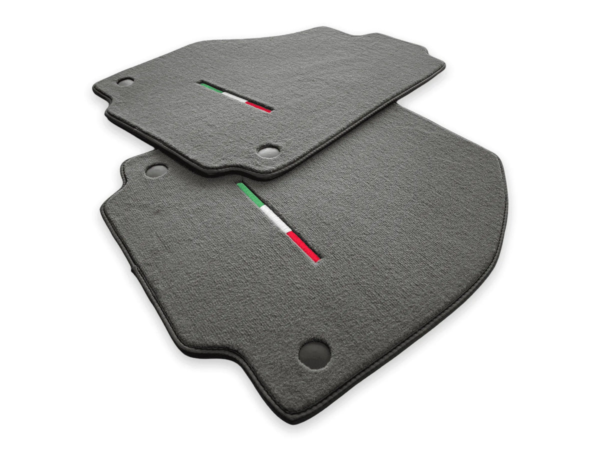 Floor Mats For Ferrari F8 Spider 2019-2023 Gray Italian Edition