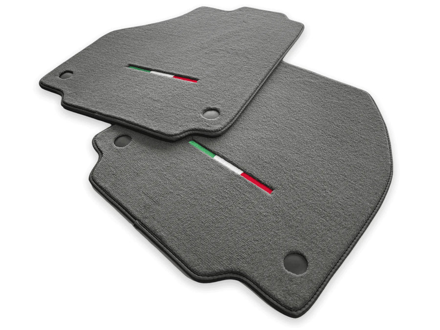 Floor Mats For Ferrari F8 Spider 2019-2023 Gray Italian Edition