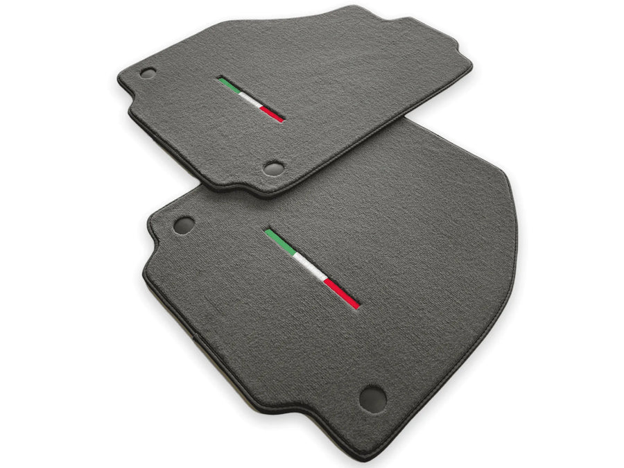Floor Mats For Ferrari F8 Spider 2019-2023 Gray Italian Edition