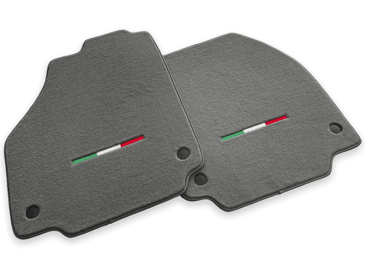 Floor Mats For Ferrari F8 Spider 2019-2023 Gray Italian Edition