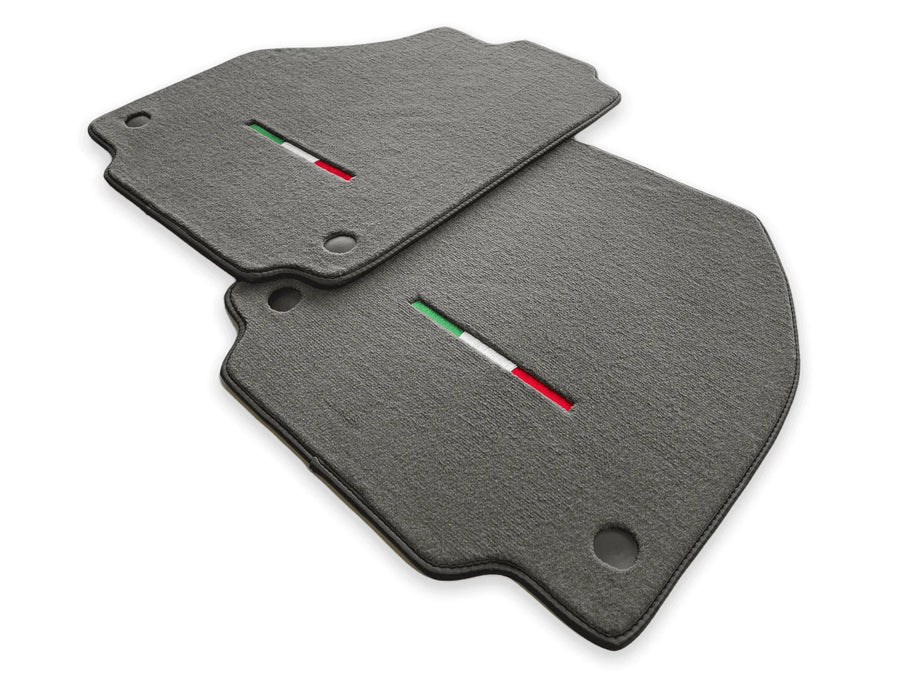 Floor Mats For Ferrari F8 Spider 2019-2023 Gray Italian Edition