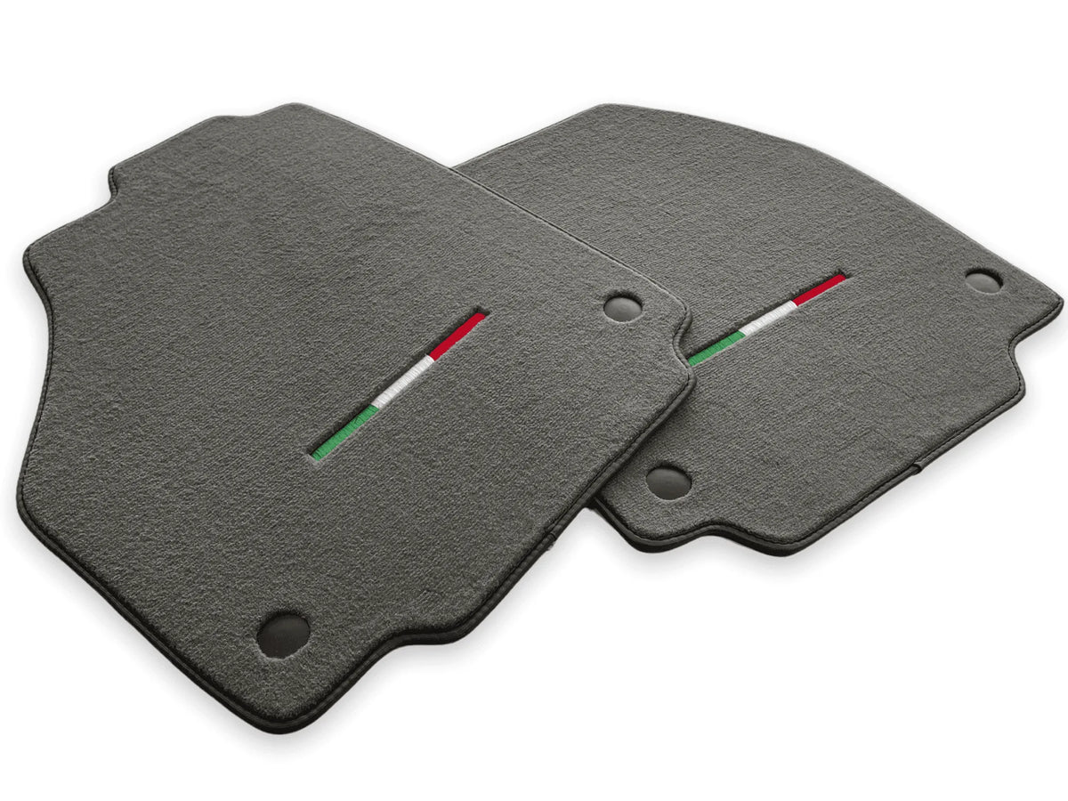 Floor Mats For Ferrari F8 Spider 2019-2023 Gray Italian Edition