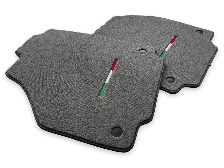 Floor Mats For Ferrari F8 Spider 2019-2023 Gray Italian Edition