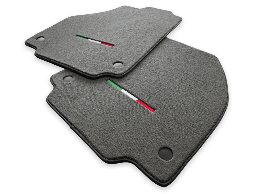 Floor Mats For Ferrari F8 Spider 2019-2023 Gray Italian Edition