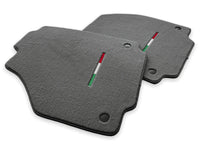 Floor Mats For Ferrari F8 Tributo (2019-2023) Gray Italian Edition - AutoWin