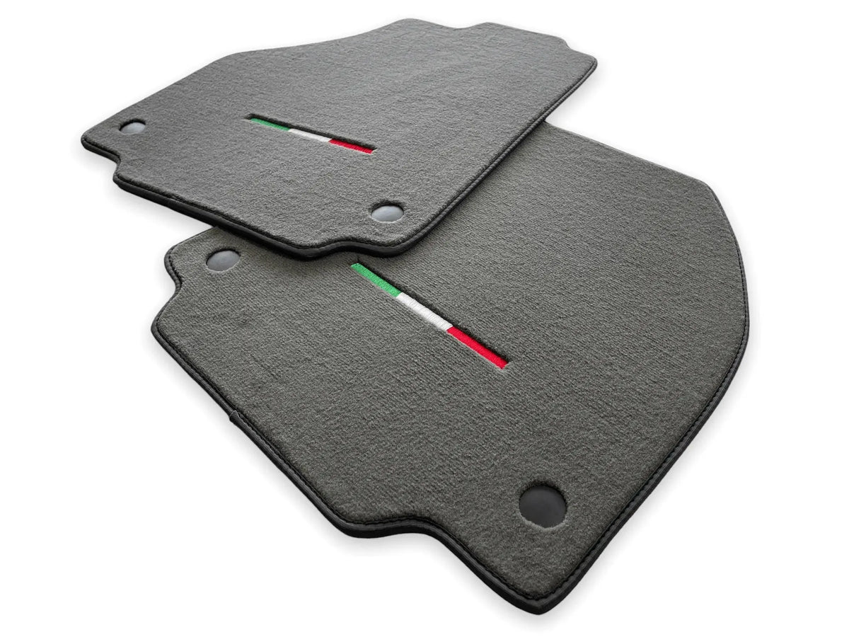 Floor Mats For Ferrari Spider 2012-2015 Gray Autowin Brand Italian Edition
