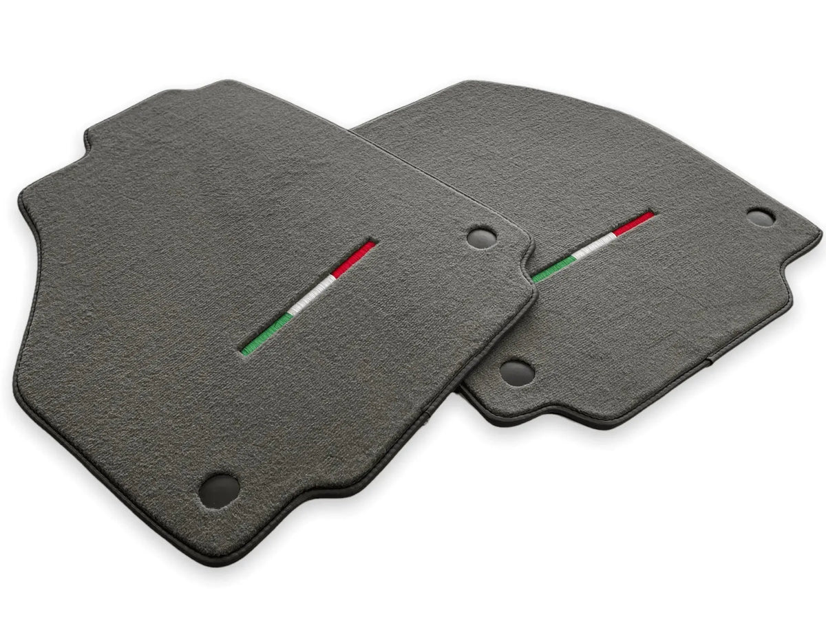 Floor Mats For Ferrari Spider 2012-2015 Gray Autowin Brand Italian Edition