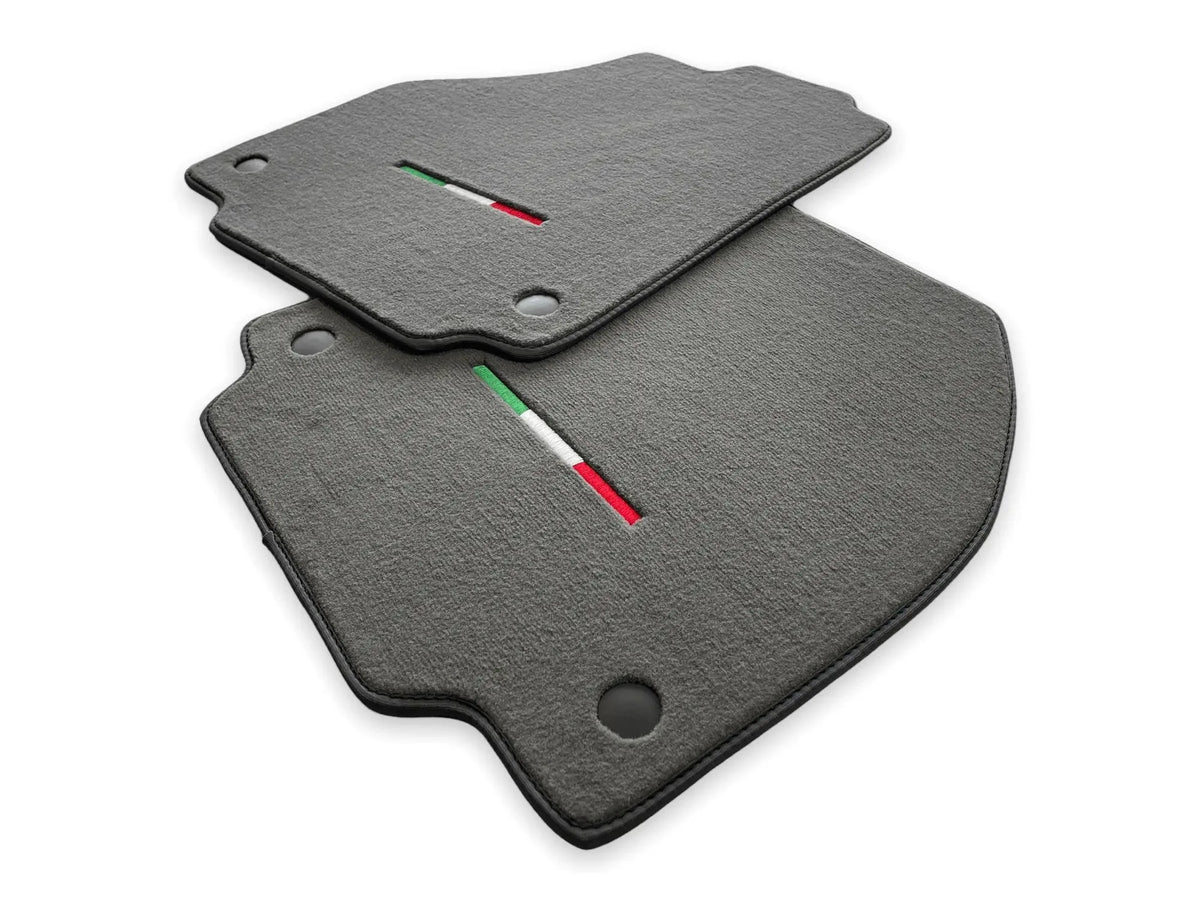 Floor Mats For Ferrari Spider 2012-2015 Gray Autowin Brand Italian Edition