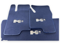 Floor Mats For Hummer H2 2003-2009 Tailored Dark Blue Color Carpets - AutoWin