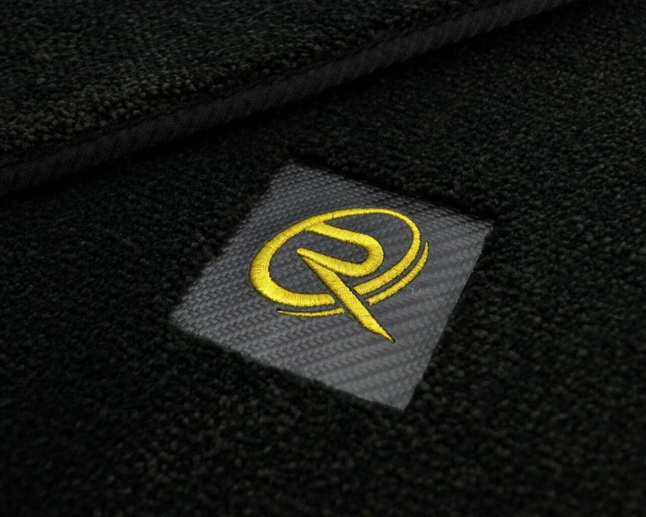 Floor Mats for Lamborghini Gallardo Leather Carbon Tailored ROVBUT Limited Edition - AutoWin
