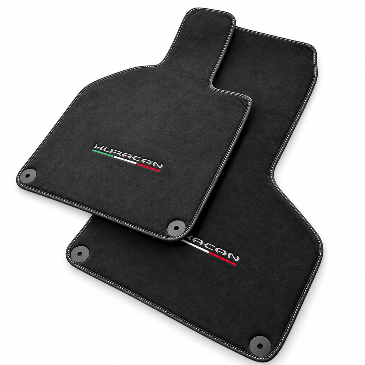 Floor Mats for Lamborghini Huracan Alcantara Leather - AutoWin