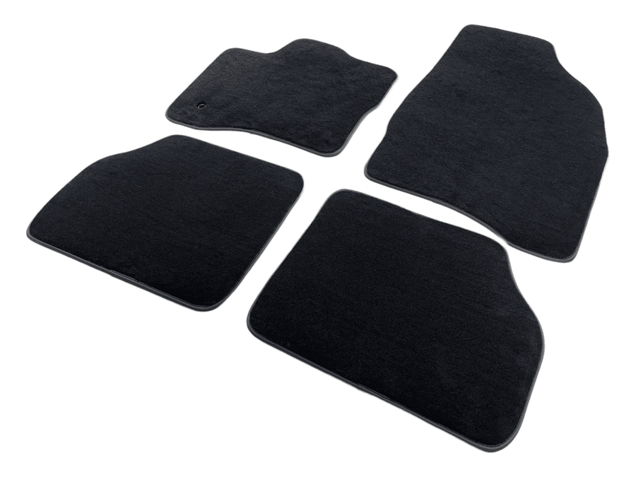Floor Mats for Lincoln Zephyr (2006-2012) Sedan Black Tailored Carpets - AutoWin