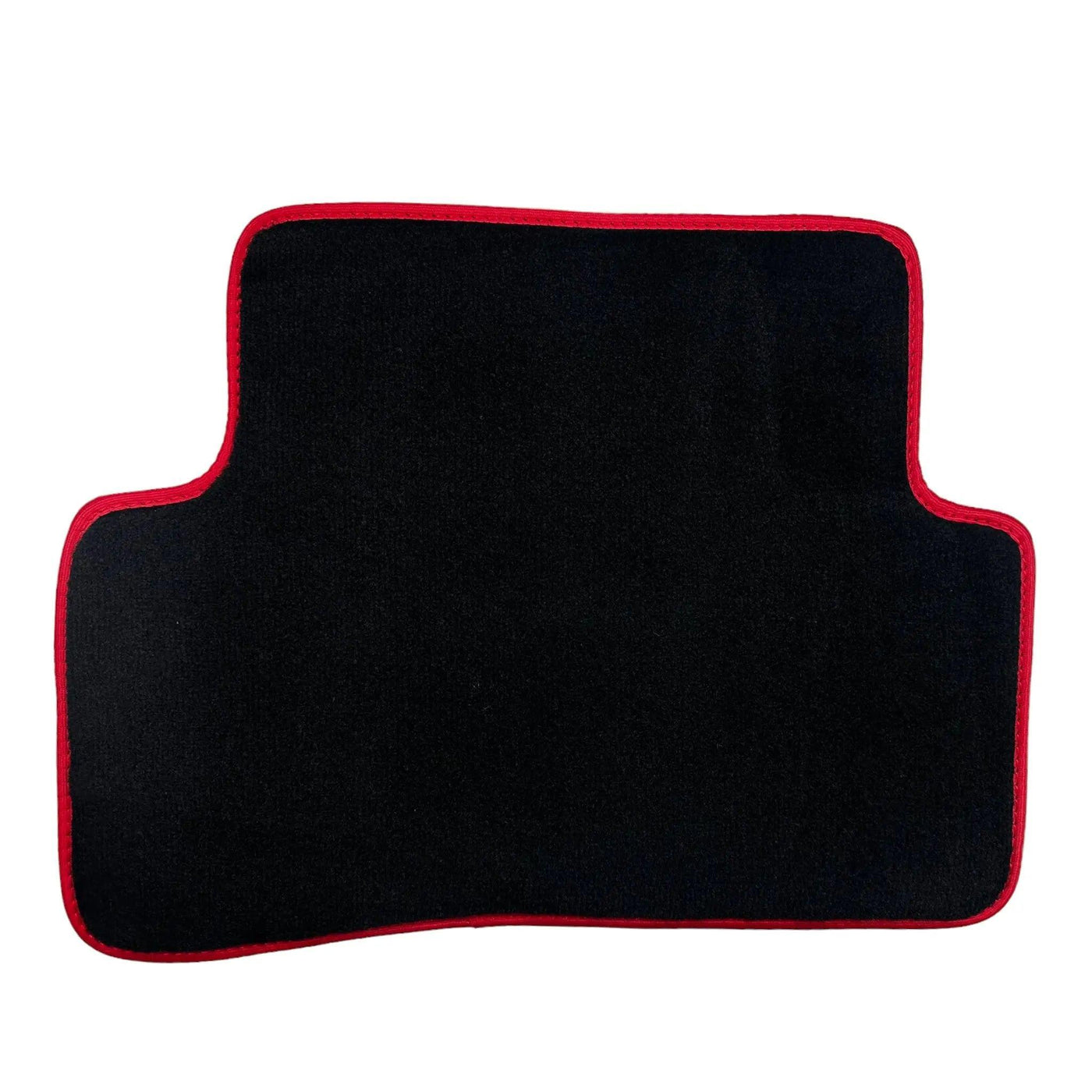 Floor Mats For Mercedes-Benz C Class W205 2014-2021 ER56 Design with Red Trim - AutoWin