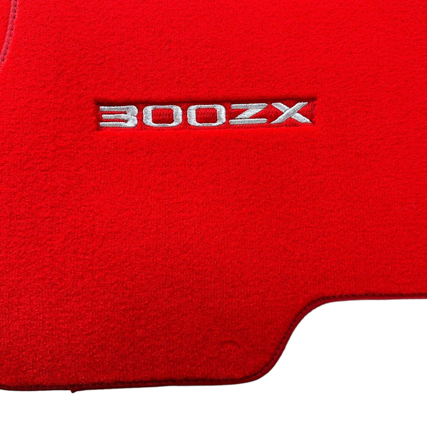 Floor Mats For Nissan 300ZX - Z32 (1990-1996) Tailored Red Carpets - AutoWin