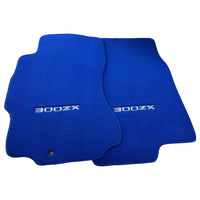Floor Mats For Nissan 300ZX - Z32 (1990-2000) Tailored Blue Carpets - AutoWin