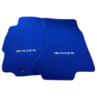 Floor Mats For Nissan 300ZX - Z32 (1990-2000) Tailored Blue Carpets - AutoWin