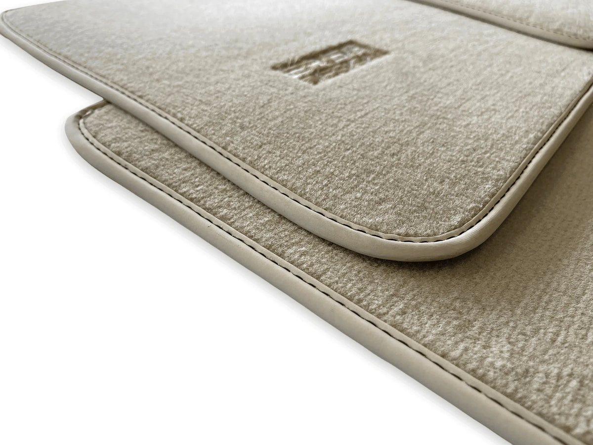Floor Mats For Rolls Royce Ghost Series I (2010–2020) Beige ER56 Design