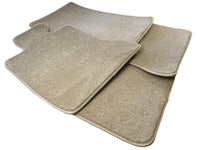 Floor Mats For Rolls Royce Ghost Series II (2021-2024) Beige Luxury Quality - AutoWin