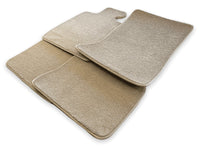 Floor Mats For Rolls Royce Ghost Series II (2021-2024) Beige Luxury Quality - AutoWin