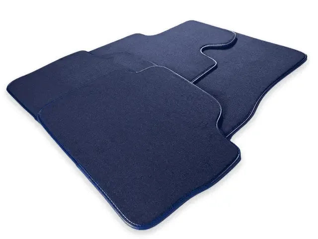 Floor Mats For Rolls Royce Ghost Series II (2021-2024) Dark Blue - AutoWin