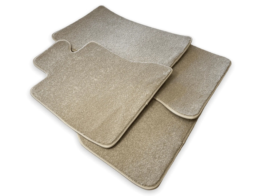 Floor Mats For Rolls Royce Phantom VIII (2017-2024) Beige Luxury Quality - AutoWin
