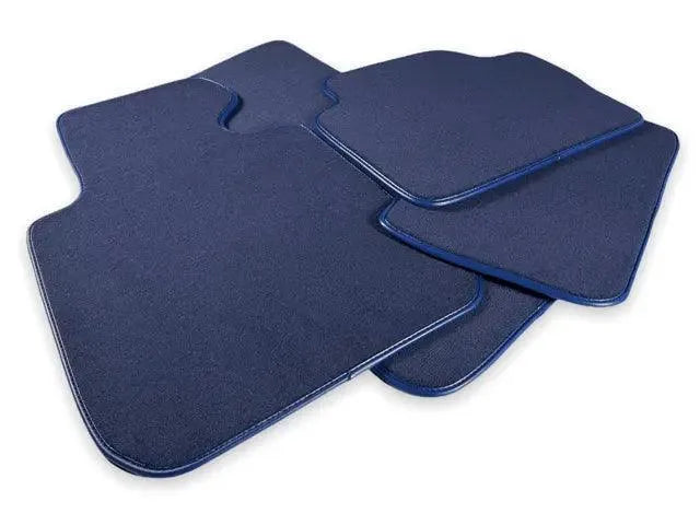 Floor Mats For Rolls Royce Phantom VIII (2017-2024) Dark Blue - AutoWin